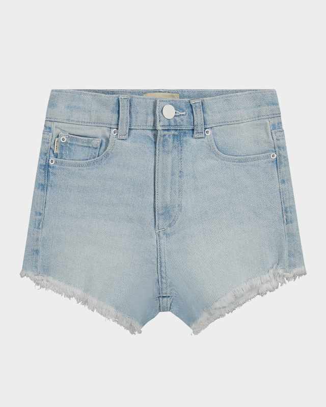 Girl's Lucy High Rise Shorts, Size 7-